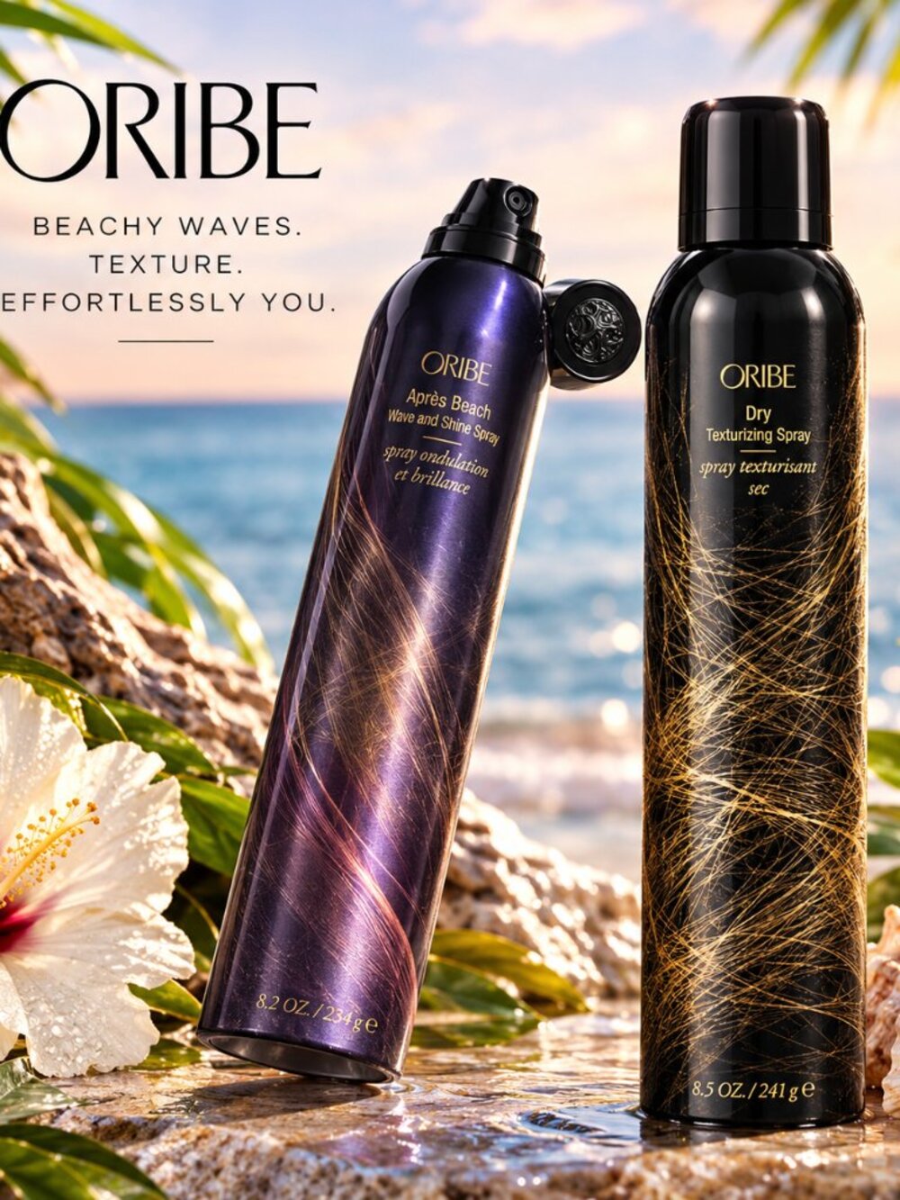 Oribe DUO Apres Beach Wave 8.2oz & Dry Texturizing Spray 8.5oz